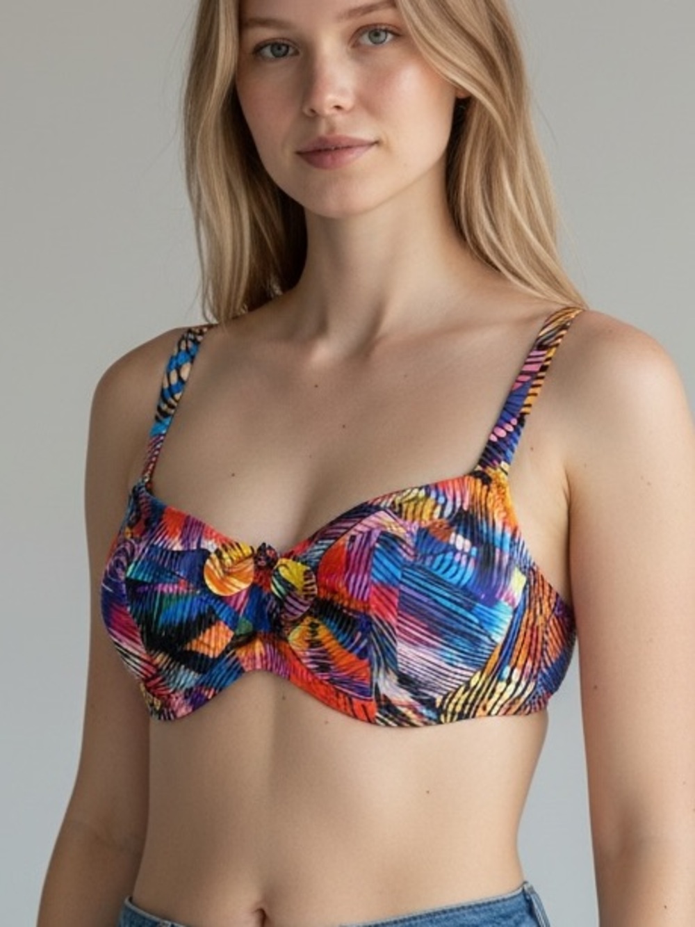 NWT Antigel by Lise Charmel La Surf Mania bikini top Solair 32E